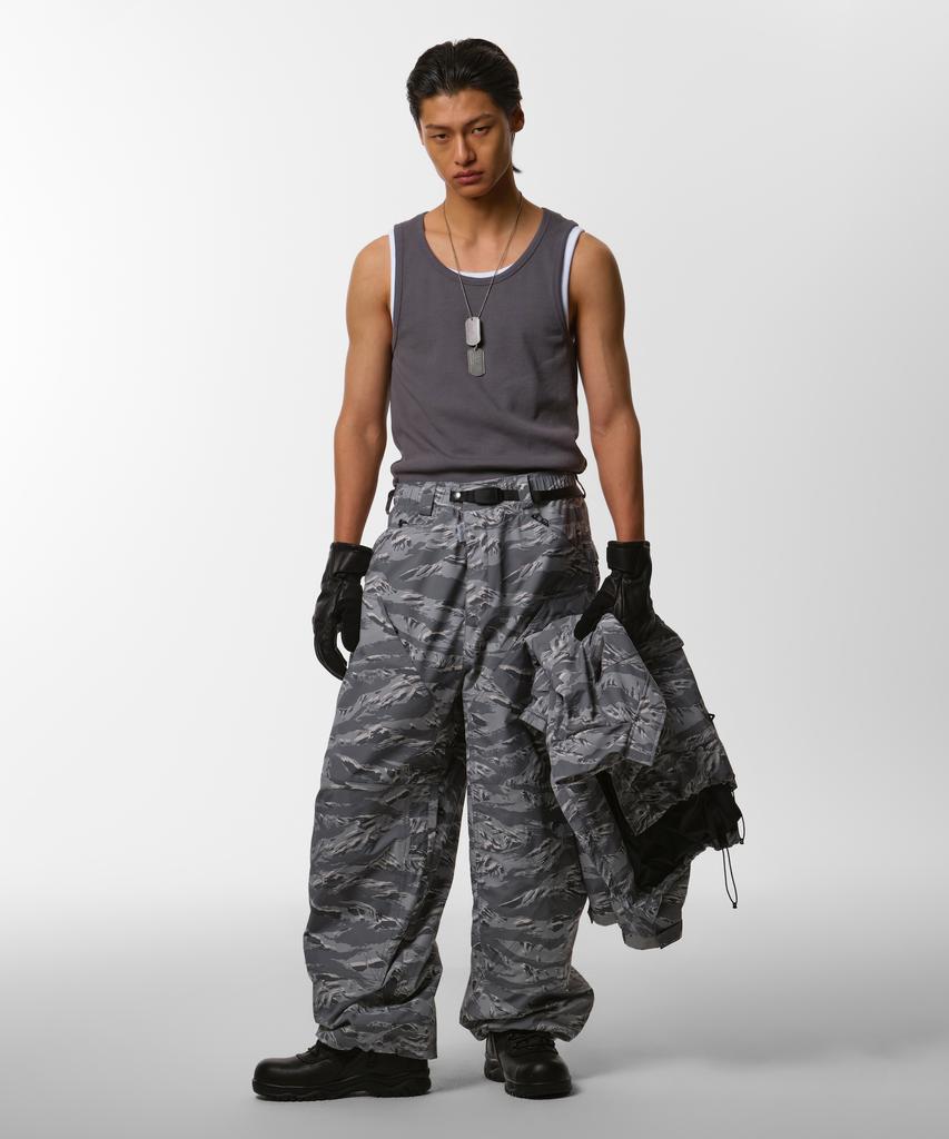 DIMITO Vtx Banded Double Knee Pants (Wide Fit Lv.1) Tiger Gray Camo