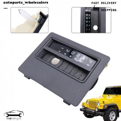 Новый для Jeep Wrangler TJ 97-06 Автоматическая коробка передач Индикатор переключения передач Рамка US