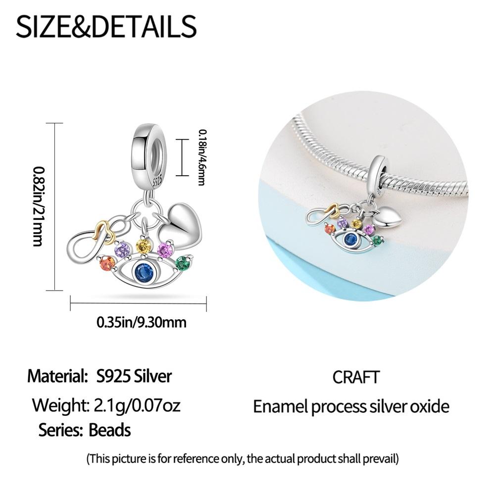 Медный египетский символ амулет кулон анкх глаз Гора шарм подходит для оригинального браслета с шармами женские DIY украшения подарок