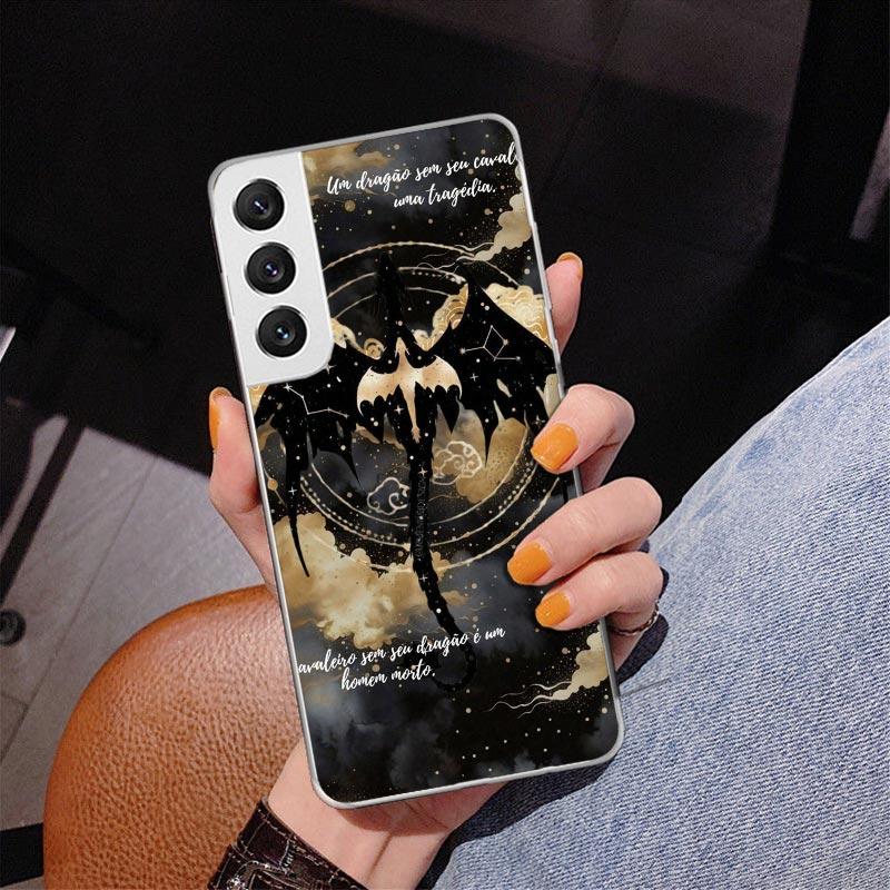 Чехол для телефона F-Fourth W-Wing Dragon для Samsung Galaxy S26 S25 Edge S23 S24 Ultra S22 Plus S21 S20 FE Уникальный чехол Мягкий Coque Gala