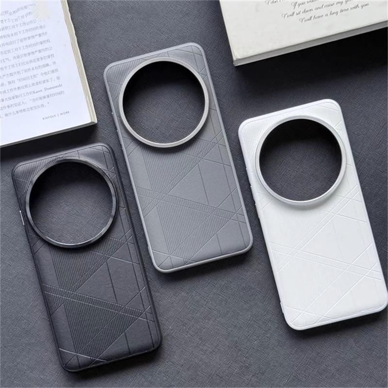 Чехол для Xiaomi 13 14 15 17 Ultra Роскошный кожаный ПУ Силиконовый Полосатая клетка Чехол для телефона для Xiaomi Mi 17 Ultra 15 13Ultra Бампер