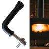Boiler Door Handle, Fireplace Accessory, Easy Installation, Sturdy