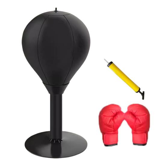 Desktop Punching Bag with Suction Cup Heavy Duty Stress Relief Boxing Speed Ball Kids