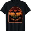 Cryptid Vintage Orange Mothman Folklore T-Shirt