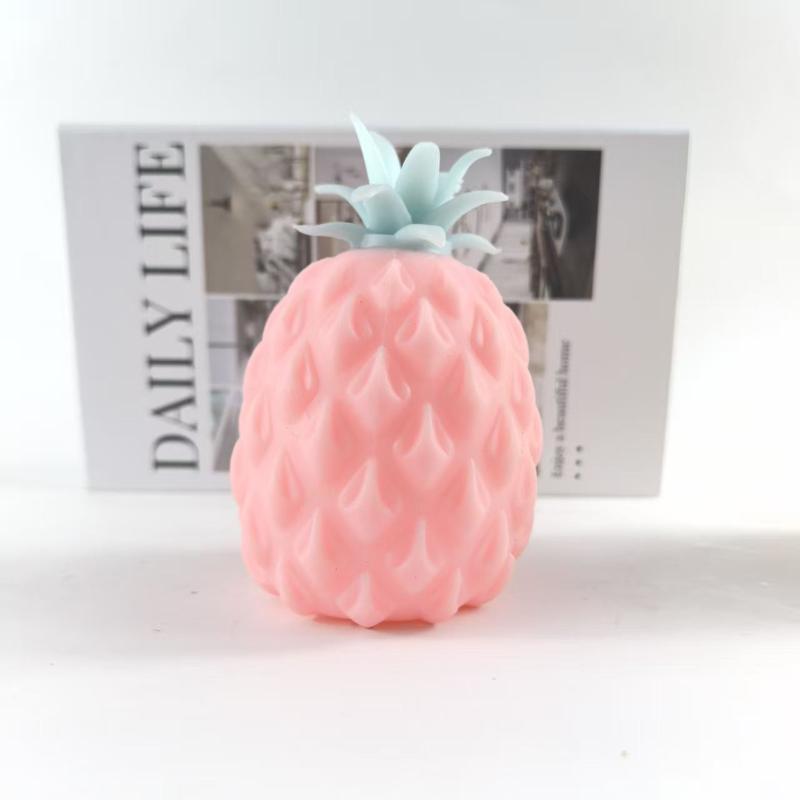 Pineapple Stress Relief Ball Soft Squeeze Toys Water Feeling Squishy Sensory Toys Water Beads Squeeze Fidget Toy Anti Anxiety