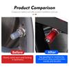 For Alfa Romeo 4PCS Car Air Tire Valve Caps Aluminum Wheel Tyre Stem Cover For Alfa Romeo Giulia 147 Mito 156 159 166 GT Stelvio
