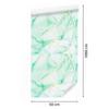 Ink Mint and White Wallpaper for Living Room and Bedroom 50x1000