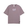 Puma Ripndip FW25 Для унисекс Футболка с коротким рукавом с принтом Фиолетовая Повседневная Хлопковая футболка 632413-64