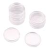 10Pcs 9Sizes 18-40Mm Clear Plastic Protector Capsules Containers Case For Token Coin Collection Transparent Holder Boxes