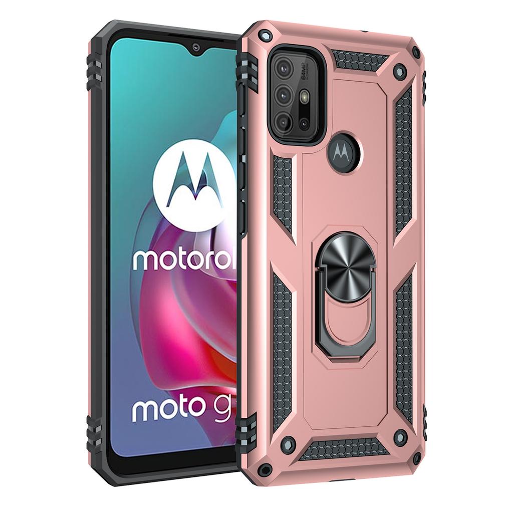 Для Motorola Moto G10 G20 G30 G50 5G G60 G60S G100 G200 G40 Fusion Чехол Магнитное Кольцо Броня для Moto G31 G41 G51 G71 G22 G52