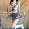 Sex Underwear New Sexy and Delicate School Girl Split Jk Uniform Short Skirt College Style Pure Desire Suit