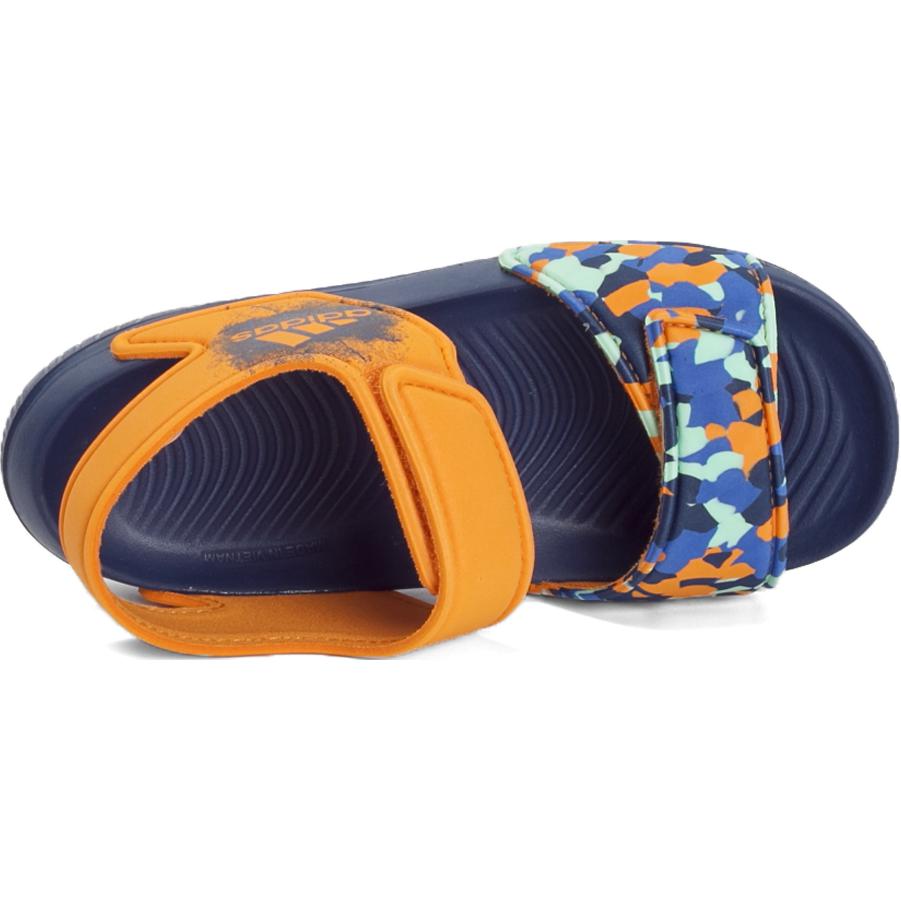 adidas Altaswim I Удобные Прочные Защищающие от ударов Низкие кроссовки для ходьбы Детская обувь Синий BA9284