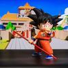 JT studio Same style Wukong holding a stick dragon ballz figures anime Chinese Kung Fu Handsome PVC Mini hot Model Gift Toys