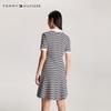 Tommy Hilfiger Женское трикотажное платье-поло с V-образным вырезом из смеси лиоцелла