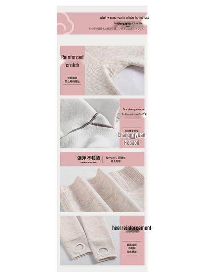 Женские серые хлопковые леггинсы слим-фит - 2025 Новые теплые с плюшевой подкладкой для осени/зимы