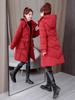 Winter thickened warm cotton clothes women's medium and long styles, hooded windproof and cold-proof jackets, large pockets casual versatile cotton