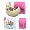 Moon Girl Pen Holder Mold Flower Pot Epoxy Resin Silicone Mold DIY Crafts Gypsum Ornament Tool for DIY Home Decorations