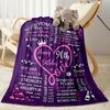1pc 90th Birthday Celebration blanket Soft and Warm for Sofa Office Camping Travel Livingroom Great Gift for Friends and Family Comfortable