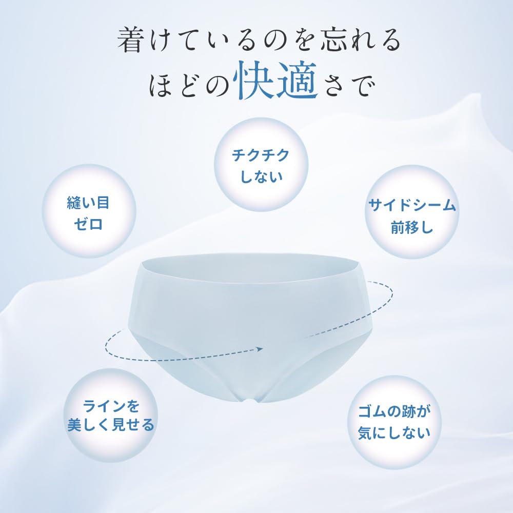 Nimonimo Бесшовное хлопковое нижнее белье, единый размер, свободная посадка, 4 цвета, бесплатно по 1 штуке каждого из 4 видов женского нижнего белья, в упаковке, под наблюдением врача, трусики,