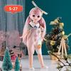 30 см мини подвижная 23 шарнирная кукла игрушка для девочек 3D большие глаза BJD принцесса полная одежда коллекция платьев детская кукла подарок
