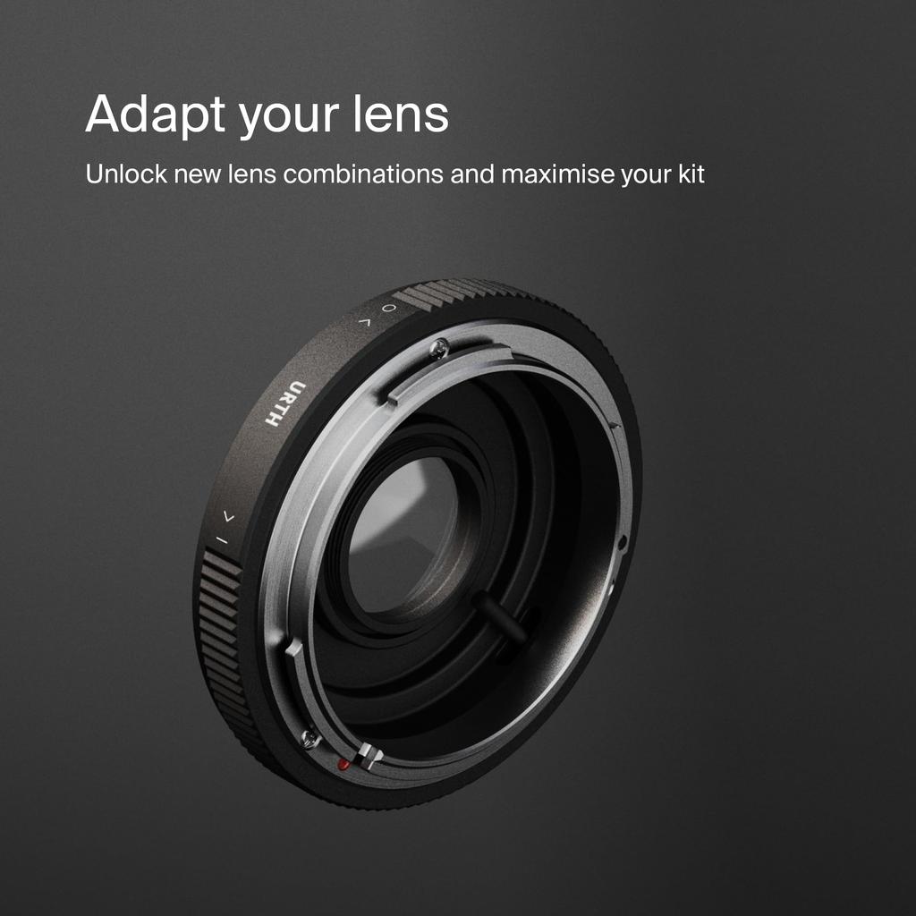 Urth Lens Mount Compatible with Canon FD Lenses to Nikon F Camera Bodies Optical Adapter (Includes Glass)