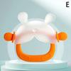 Игрушки-погремушки для детей 0-3 лет, изготовленные из нелипкого силикона, с грибковым силиконовым прорезывателем для зубов