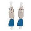 2 Pcs Fiber Adapter High Accuracy FC Male to LC Female Hybrid Optical Fiber Convertor Compatible with Visual Fault Locator