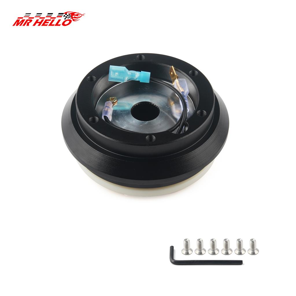 Aluminum Steering Wheel Boss Kit Hub Adapter Car Refit Kit Steering Wheel Connector Base Adapter For Honda 130H