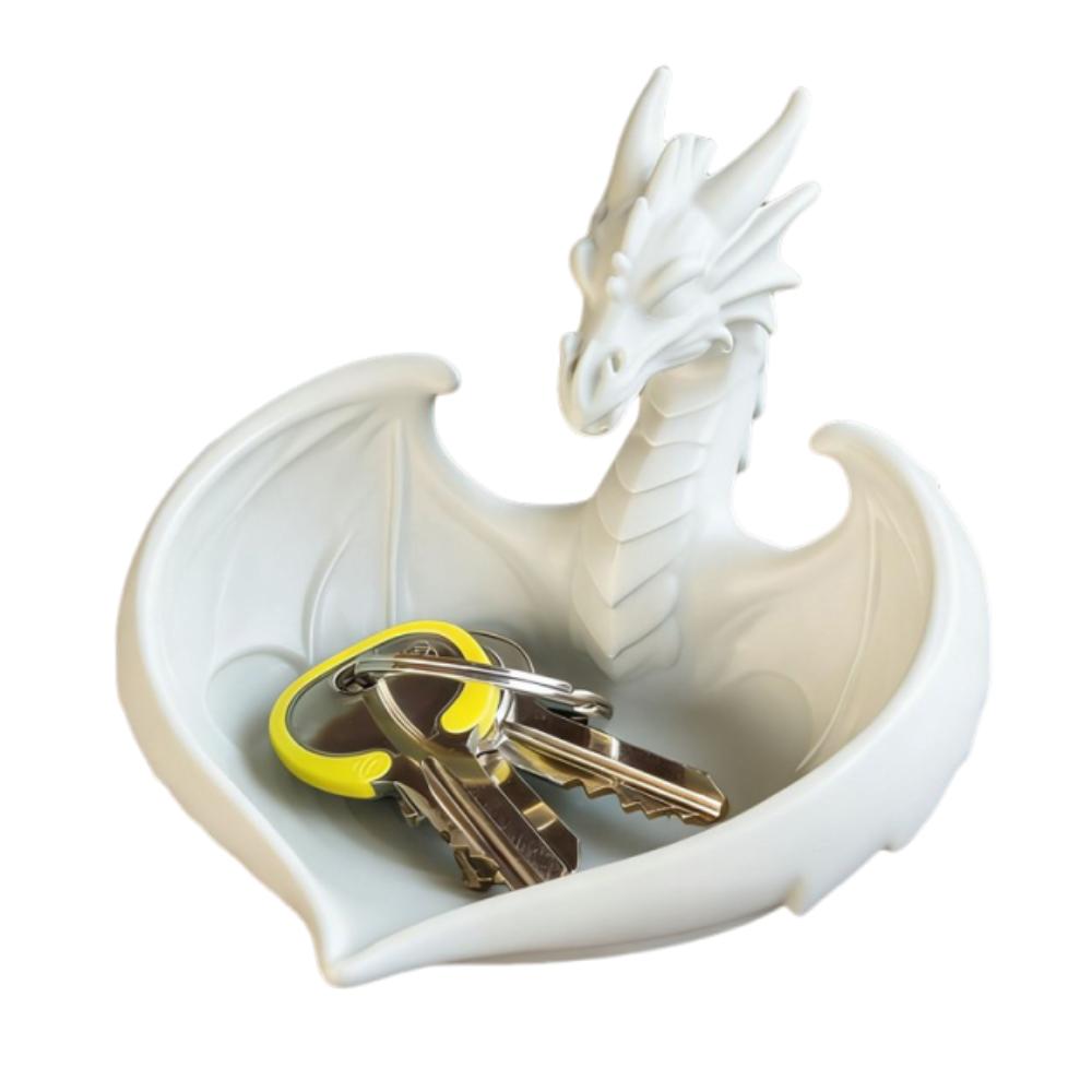 INS Mini Key Tray Dragon Shape Ring Display Plates Photo Prop Bracelets Organizer Room Decor