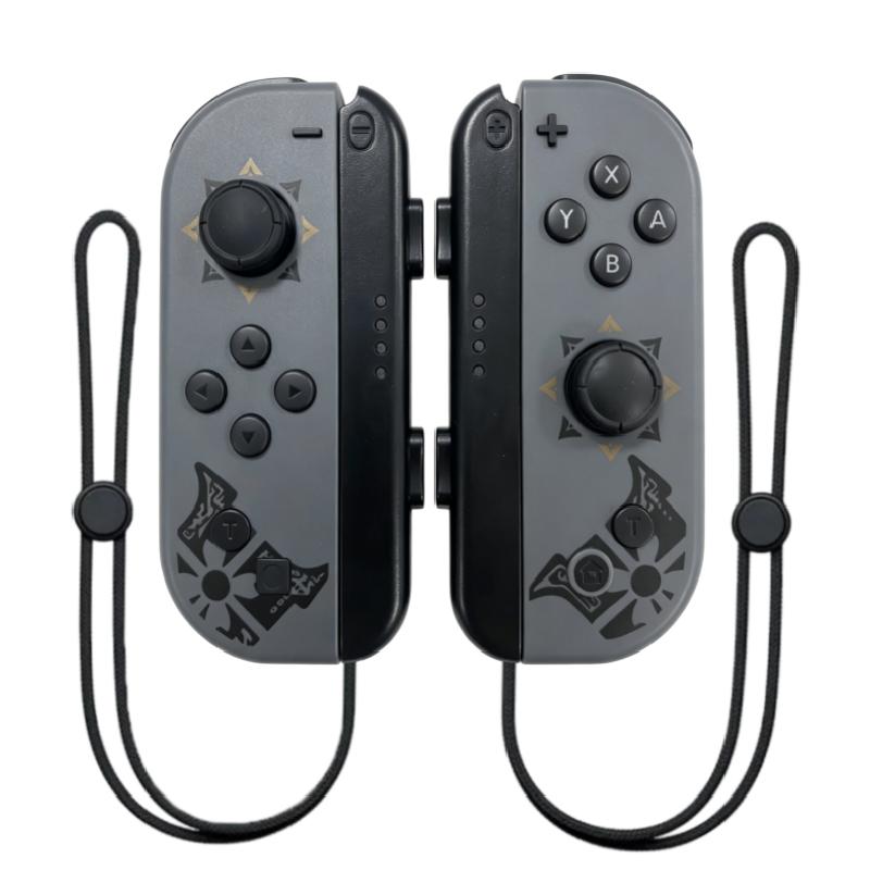 Беспроводной контроллер для Nintendo Switch, левый/правый контроллеры с RGB-подсветкой, 6-осевой гироскоп, функция Turbo, вибрация, поддержка пробуждения