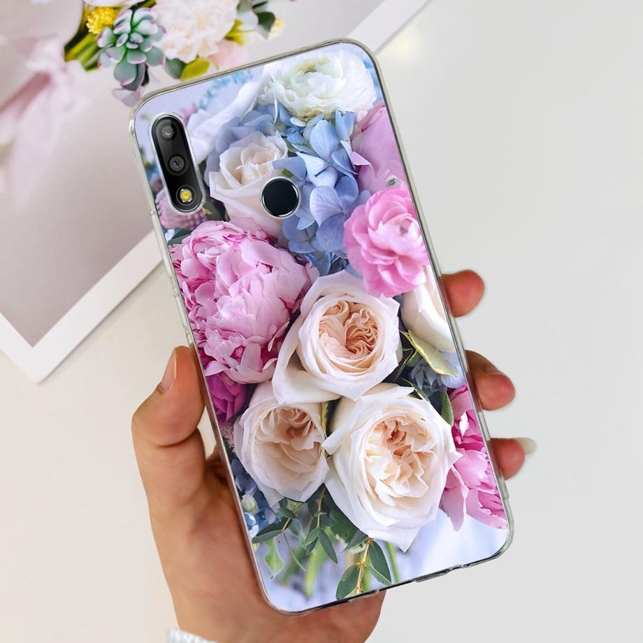 Case for Asus ZenFone Max Pro M2 ZB631KL ZB631KL Capa Soft Silicone Transparent TPU phone Back Mask protecive Cover Jelly Paint