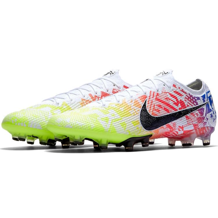 Nike Mercurial Vapor 13 Elite Neymar Jr. AG-PRO 'White Blue' Men's AT7896-104