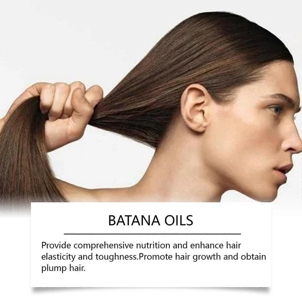 Hoegoa Batana Hair Care Essential Oil Strengthens Hair, Improves Hair Quality, Repairs Damaged Hair And Nourishes Scalp