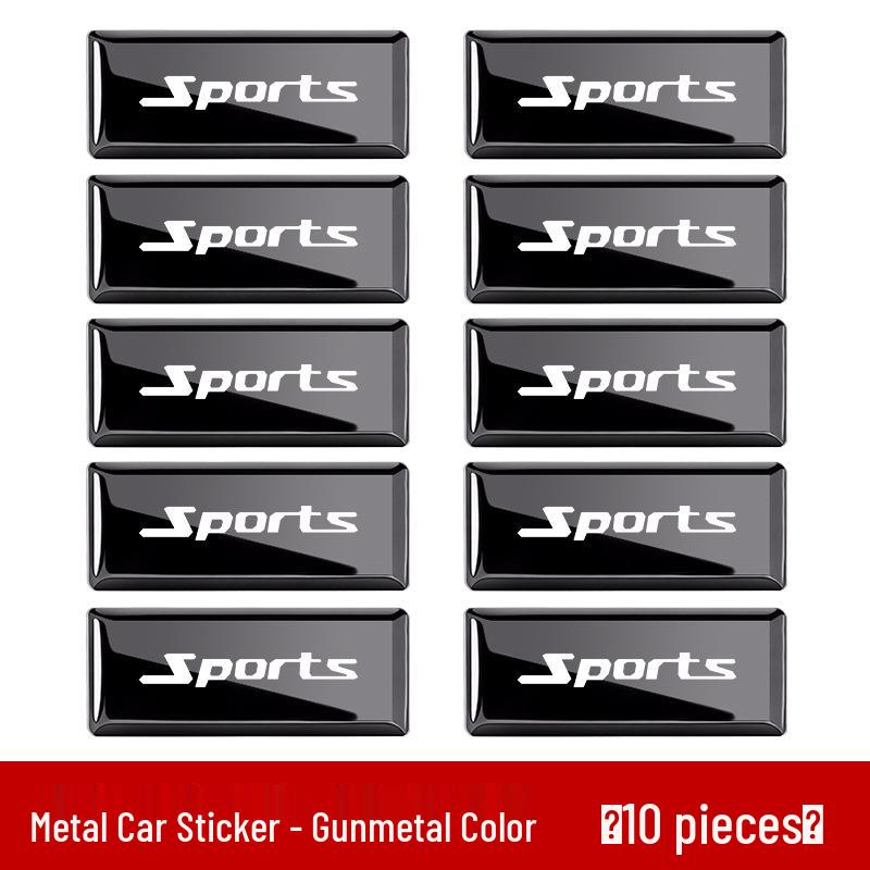 BYD Yuan UP/PLUS/PRO Metal Car Logo Center Console Decorative Sticker