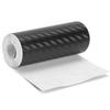 Shymie Carbon Fiber Cutting Car Exterior 3D Wrapping Interior 10cm X 10m Sheet, Sheet, Sticker, Sticker, Film, Supplies, Protection, Black,