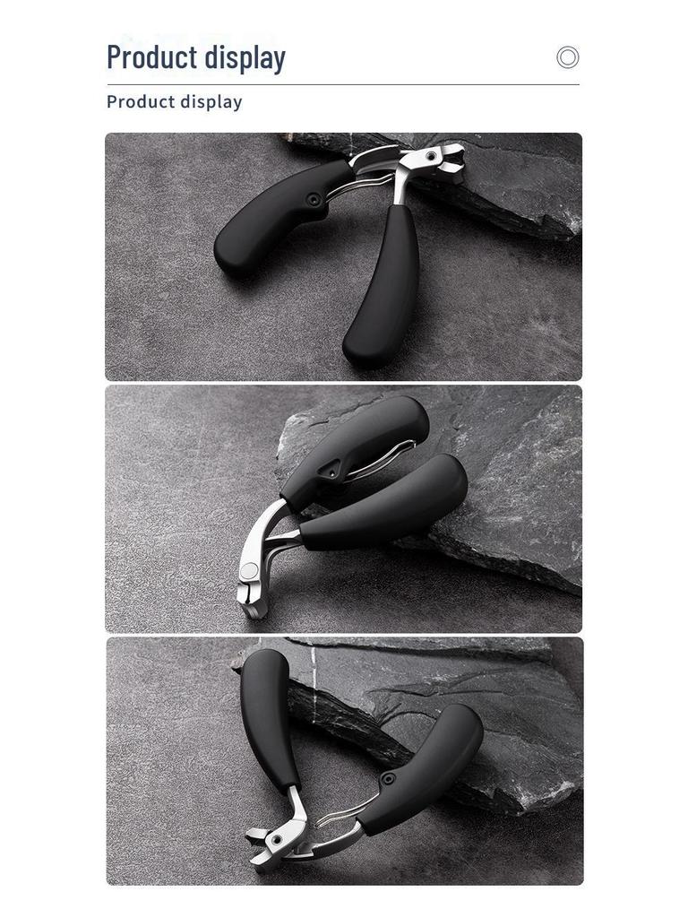 Высокоточные широко раскрытые кусачки для ногтей с локтевой конструкцией для маникюра