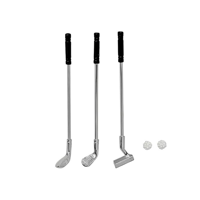 1 Set 1:12 Dollhouse Miniature Outdoor Golf with Ball for Doll Garden Toys