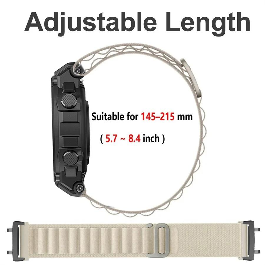Нейлоновый ремешок Trail Loop для умных часов Huami T-REX 3/2 Спортивный браслет для Xiaomi Amazfit T-Rex/T Rex Pro 2 Correa