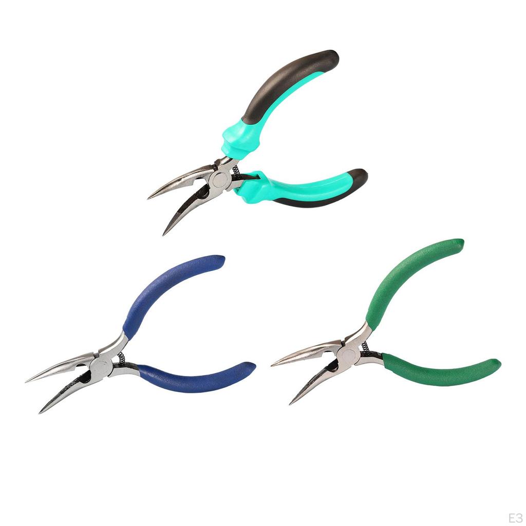 Плоскогубцы с длинным носом, куриные ножки, без костей, с удобной ручкой, 5-дюймовый инструмент для удаления ювелирных изделий, плоскогубцы для