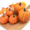 7Pcs Autumn Harvest Artificial Pumpkins Large Fake Simulation Pumpkin Thanksgiving Realistic Fall Autumn Decorations for Home