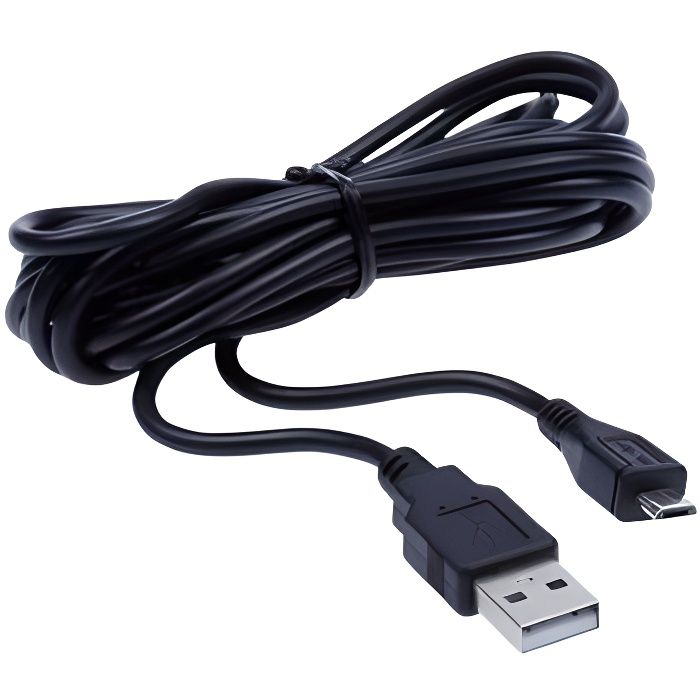 Câble de recharge - Sony - PS4 - USB - Noir - 1m50