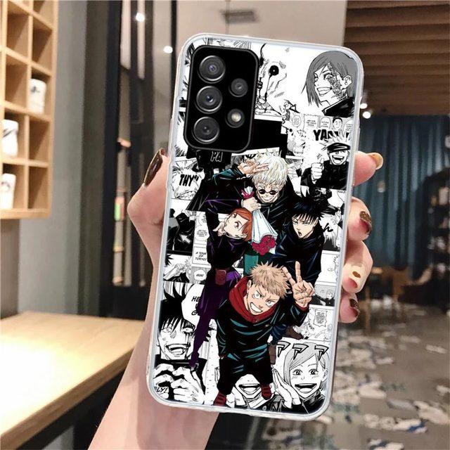 Мягкий чехол для телефона Jujutsu Kaisen Japan Anime для Samsung Galaxy A52 A53 A12 A13 A22 A23 A32 A33 A72 A73 5g A02s A03s A50s с узором