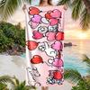 Simon'S Cat Fashion Beach Towel: Ideal for Summer Adventures Soft, absorbent and quick drying suitable for swimming and bathing