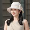 Летняя новая шляпа женская солнцезащитная солнцезащитная шляпа модный бант универсальная шляпа-ведро солнцезащитная солнцезащитная шляпа-панама