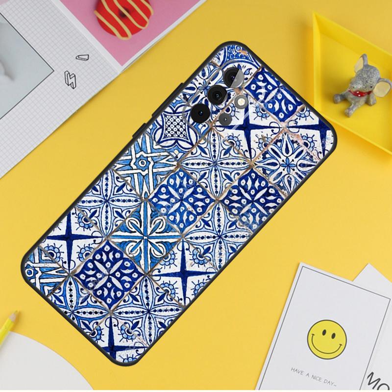 Марокканский узор Для Samsung Galaxy A14 A34 A54 A12 A32 A52 A51 A71 A53 A33 A13 A15 A25 A35 A55 Чехол для телефона