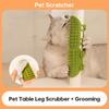 Pet Cat Hair Removal Massage Comb Cats Scratching Rubbing Brush Kitten Grooming Self Cleaning Wall Corner Cat Scratcher Combs