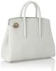Jolly Lizard Handbag with Shoulder Embossed Cowhide One Clear Gray [Toff & Loadstone] (M) Strap, Leather, Size,