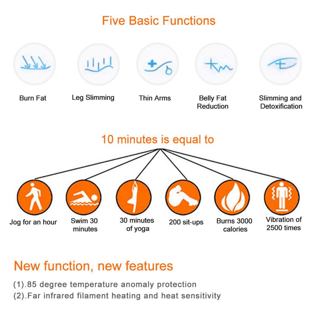 Far Infrared Sauna Heating Blanket Body Shape Slimming Fitness Machine