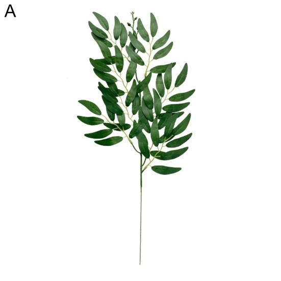 Искусственное растение, свежее, DIY, устойчивое к атмосферным воздействиям цветочная композиция, искусственные листья ивы, принадлежности для садоводства