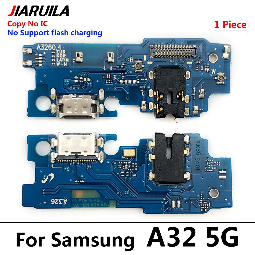 USB-порт для зарядки, гибкая плата для Samsung A10 A10S A20 A20S A21S A30 A30S A31 A40 A50 A50S A51 A750, зарядная пластина